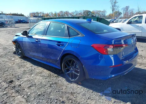 2024 Honda Civic Sport из США, поврежденный, VIN 2HGFE2F58RH504929